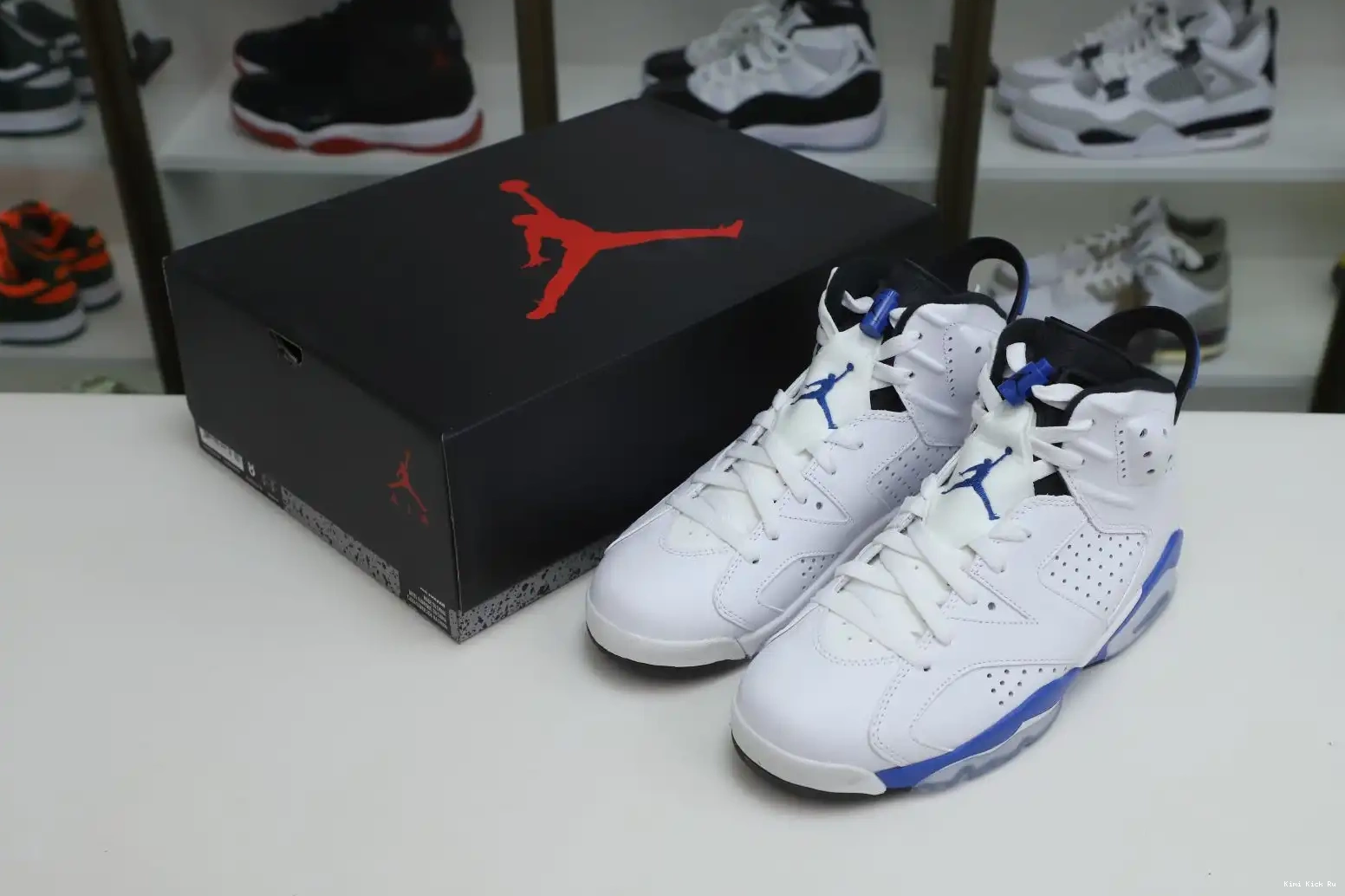 RETRO BLUE JORDAN SPORT AIR Kimikick 6 0413
